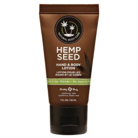 Earthly Body Hemp Seed Lotion-Naked in the Woods 1oz **