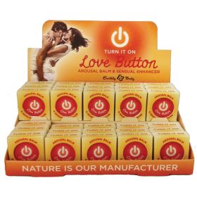 Earthly Body Love Button Arousal Balm Display of 30 **