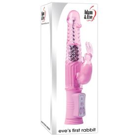 Adam and Eve Eves First Rabbit - Pink **