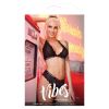 Fantasy Lingerie Fuck Off Bralette & Cheeky Panty-Black L/XL