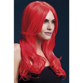 Khloe Wig - Neon Red **
