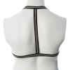 Gender Fluid Silver Lining Harness-Rainbow Glitter S-L