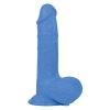 Get Lucky Mr. Dildo-Blue 7.5"