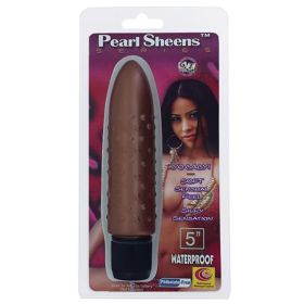 Pearl Sheen Bumpy-Brown 5" **
