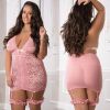 G World 3PC Lace Up Empire Waist Garte...