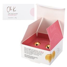 CG Pleasure Balls 24K Gold Plated (Set) **