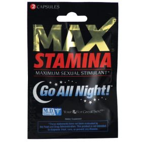 MAX Stamina-2 Pill Pack **