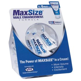 Max Size Enhancement Cream 10ml Display of 50**