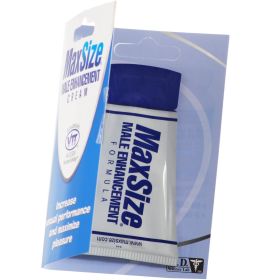 MAX Size Male Enhancement Cream Single Pack **