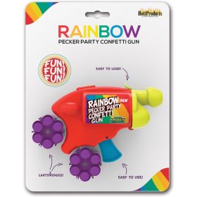 Rainbow Pecker Confetti Gun **