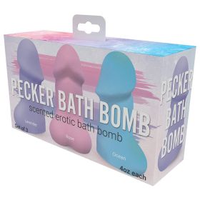 Pecker Bath Bombs 3 Pk **