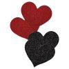 Nipplicious Heart Shape Pasties-Glitte...
