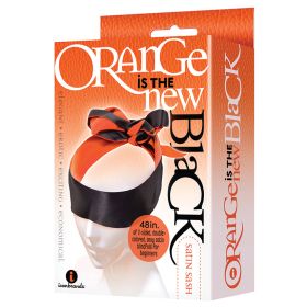 Orange in the New Black Satin Sash**
