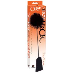 The 9's Orange Is The New Black Riding Crop & Tickler