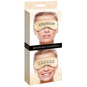 The 9's XOXO/ZZZ Satin Blindfold **