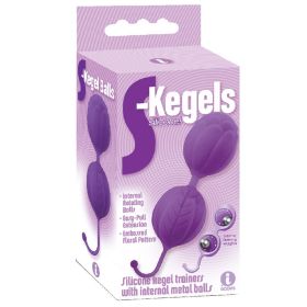 The 9's S Kegels Silicone Kegel Balls-Purple