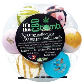 Its The Bomb CBD Bath Bomb Gift Set 6pk 50mg. **