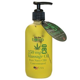 Its The Bomb CBD Massage Oil 8oz. **