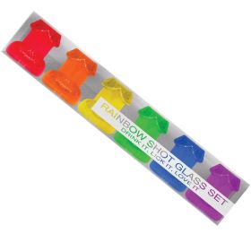 Rainbow Shot Glass Set **