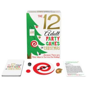 The 12 Adult Party Games of Christmas Card Game **