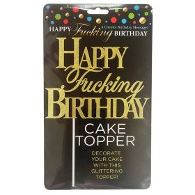 Happy F'ing Birthday Cake Topper