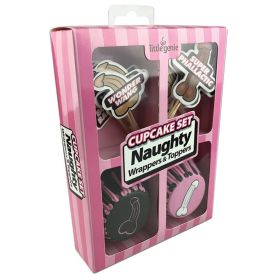 Cupcake Set - Naughty Wrappers & Toppers **