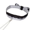 Fifty Shades of Grey Play Nice Satin & Lace Collar & Nipple Clamps