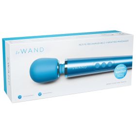 Le Wand Petite Vibrating Massager-Blue **