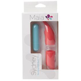 Maia Sydney Rechargeable Mini Bullet With 2 Sleeves-Teal **