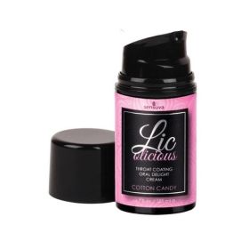 Lic-O-Licious , Oral Delight Cream  (Cotton Candy)  1.7 oz. **