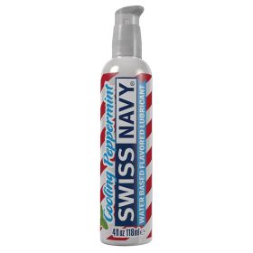 Swiss Navy Flavored Lubricant Cooling Peppermint 4oz