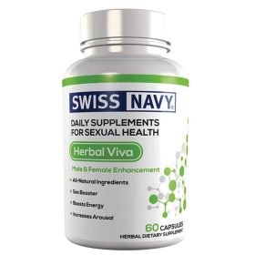 Swiss Navy Herbal Viva 60 Count **