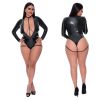 Magic Silk Teddy With Harness Caging-B...