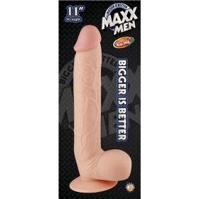 Maxx Men Straight Dong-Flesh 11" **