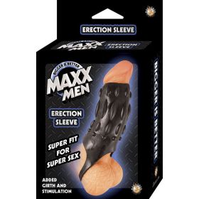 Maxx Men Erection Sleeve - Black **