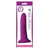 Colours Pleasures Thin Dildo-Purple 5"