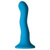 Colours Wave Dildo-Blue 6"