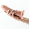 Colours Dual Density Girth Dildo-White...
