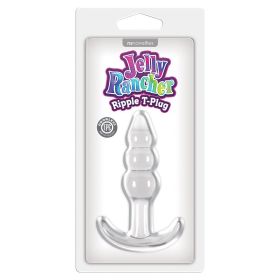 Jelly Rancher Ripple T-Plug-Clear **