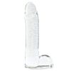 Firefly Glass Smooth Ballsey-Clear 4"