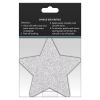 Pretty Pasties Glitter Stars-Red/Silve...