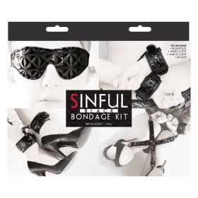 Sinful - Bondage Kit - Black**
