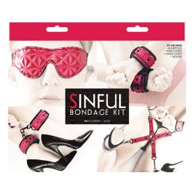Sinful - Bondage Kit - Pink**