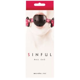 Sinful (Ball Gag) - Pink**
