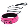 Electra Collar and Leash-Pink