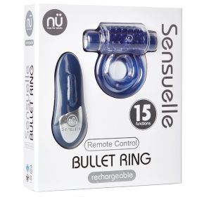 Sensuelle Bullet Ring-Blue **
