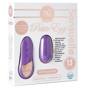 Sensuelle Remote Control 15 Function Petite Egg-Purple **