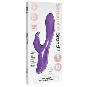 Sensuelle Brandii 10 Function  Double Motor Vibe-Purple **