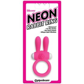 Neon Rabbit Ring-Pink