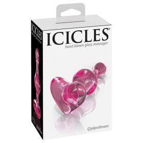 Icicles No.75 Heart Shaped Plug-Pink **